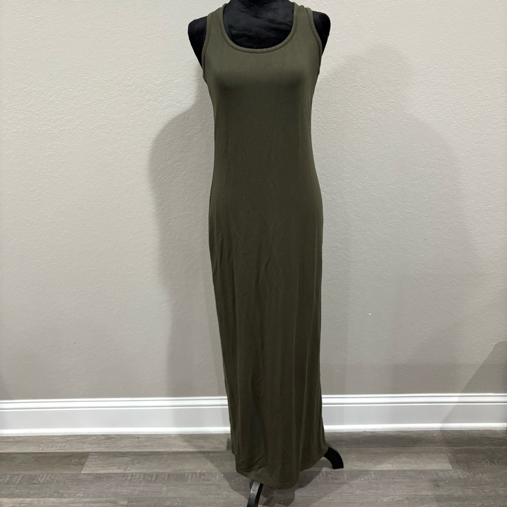 Lululemon Athletica Forest Green Maxi Dress